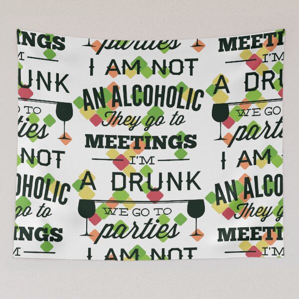 Artikelvorschau, Ich bin kein Alkoholiker entworfen und verkauft von lunegreiros.