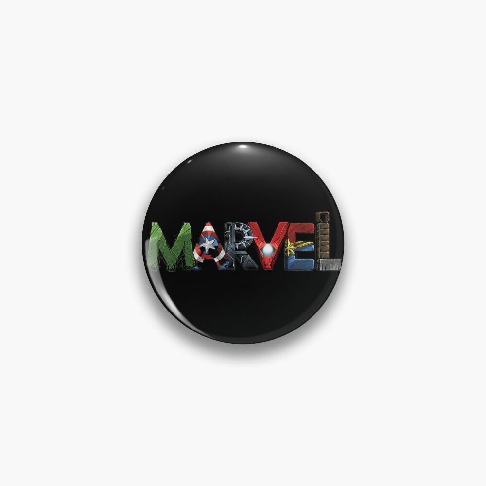 Discover Character Text Portrait Pin