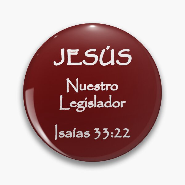 Item preview, Isaiah 33:22 Jesus Our Lawgiver Spanish Bible Verse designed and sold by NombresDeJesus.