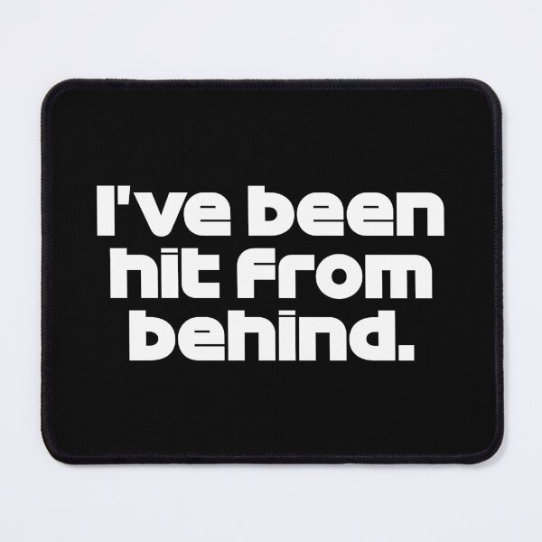Item preview, HAM. I've Been Hit From Behind - Best Team Radio Miami GP 2022 Season (White/Black BG) designed and sold by FilipeFerreira.