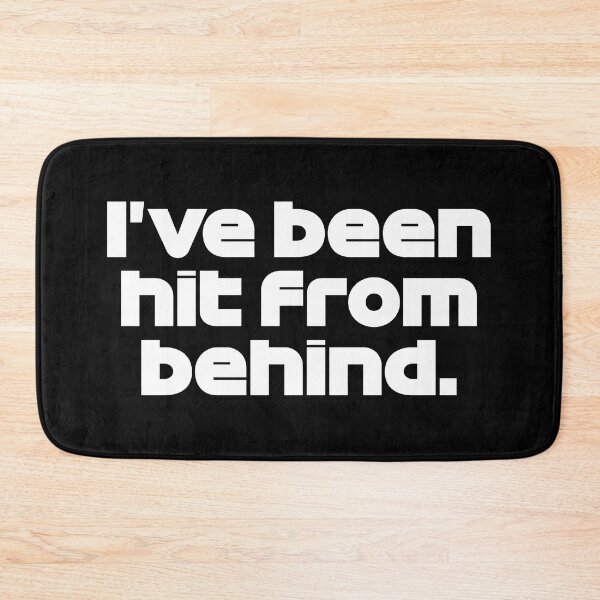 Item preview, HAM. I've Been Hit From Behind - Best Team Radio Miami GP 2022 Season (White/Black BG) designed and sold by FilipeFerreira.