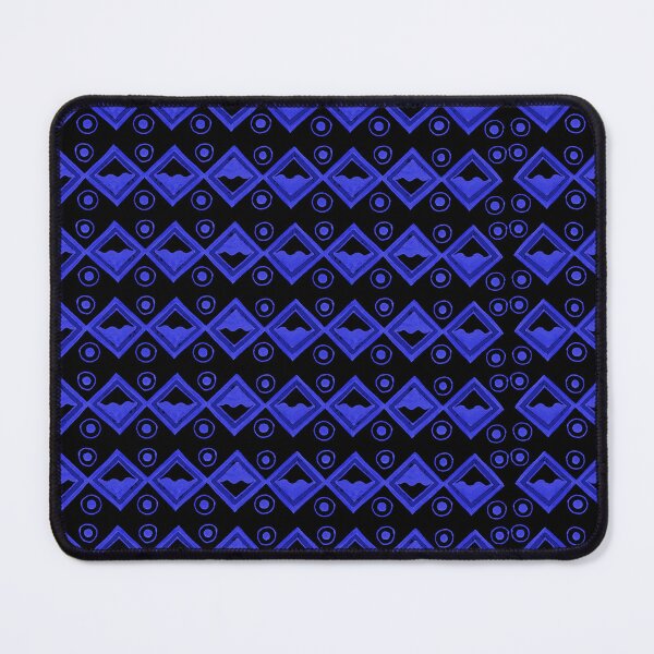 Item preview, Blue and Black Checkered Pattern - Waves and Circles designed and sold by ckylin.