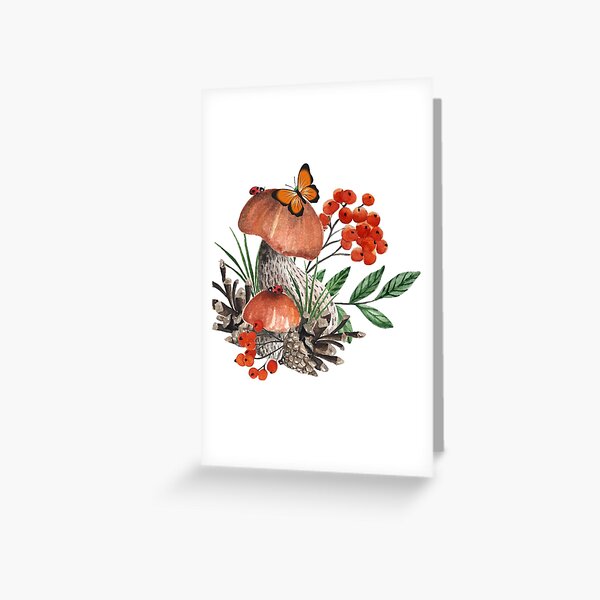 Item preview, Vintage merry mushroom designed and sold by Dzzoni.