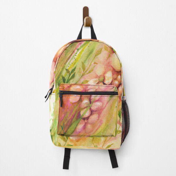 Item preview, Flower Field - Pink and Green Watercolors designed and sold by IvaW.