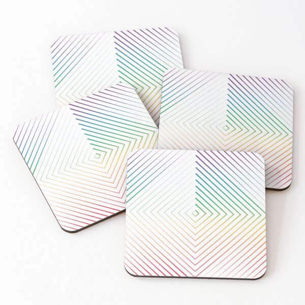 Item preview, Rainbow Optical Illusion, Color Gradient, Optical Art designed and sold by AlfabetDesign.
