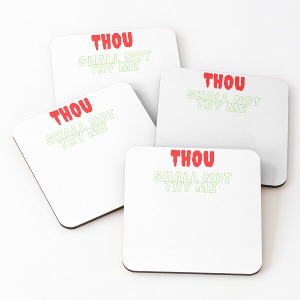 Item preview,   Thou Shall Not Try Me designed and sold by yassminishop.