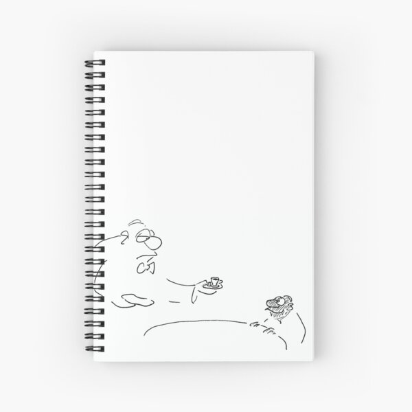 Traditional Viennese Coffee Speciality „Kleiner Brauner" Spiral Notebook