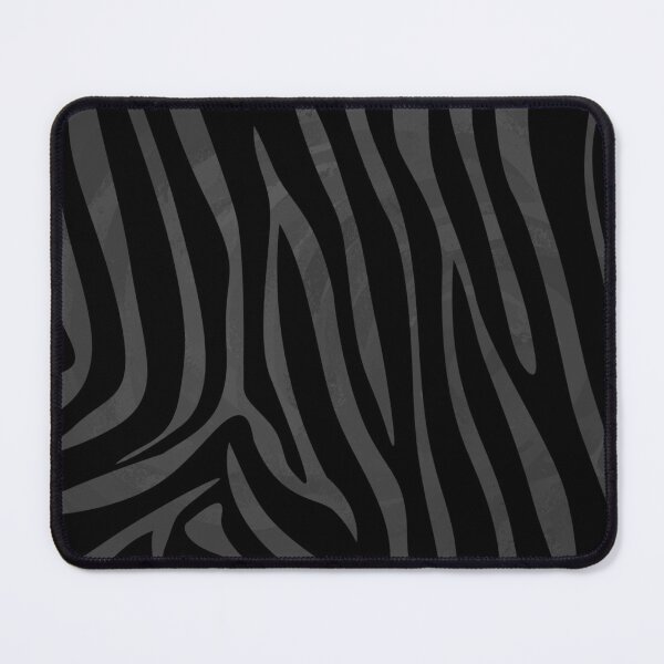 Item preview, Zebra Black and Gray Print designed and sold by ImagineThatNYC.