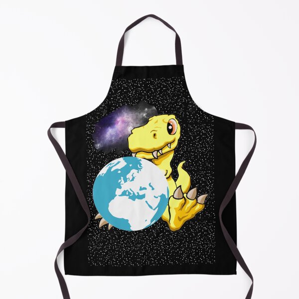 Item preview, Earth day, Yellow T-rex Dinosaur holding Mother Earth #2 designed and sold by Hypnotees.