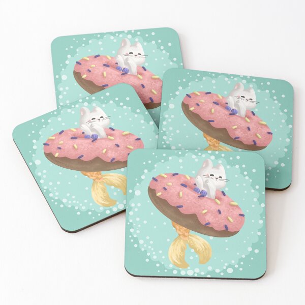 Item preview, Meowmaid Donut designed and sold by Khotekmei.