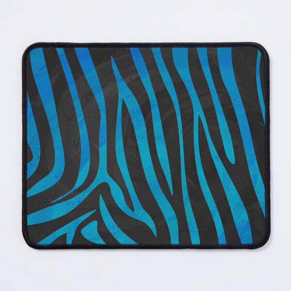 Item preview, Zebra Black and Blue Print designed and sold by ImagineThatNYC.