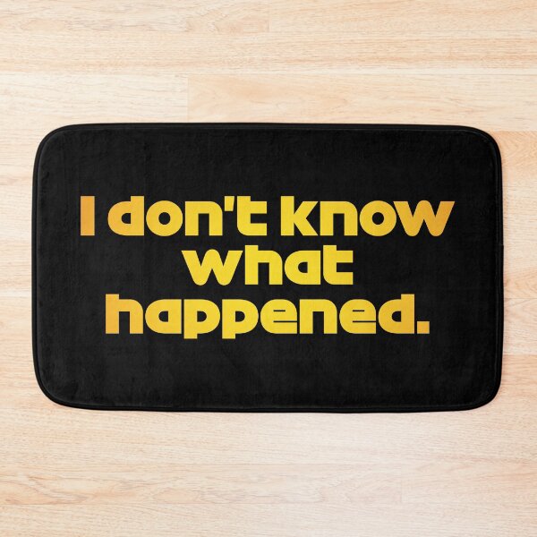 Item preview, NOR. I Don't Know What Happened - Best Team Radio Miami GP 2022 Season (Original/Black BG) designed and sold by FilipeFerreira.