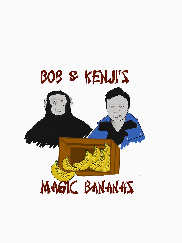 Thumbnail 7 of 7, Classic T-Shirt, Magic Bananas [Red Font] designed and sold by darkmyre.