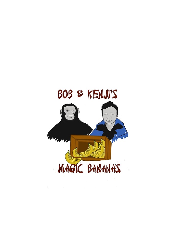 Thumbnail 5 of 5, Graphic T-Shirt, Magic Bananas [Red Font] designed and sold by darkmyre.