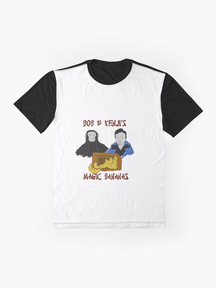 Thumbnail 4 of 5, Graphic T-Shirt, Magic Bananas [Red Font] designed and sold by darkmyre.