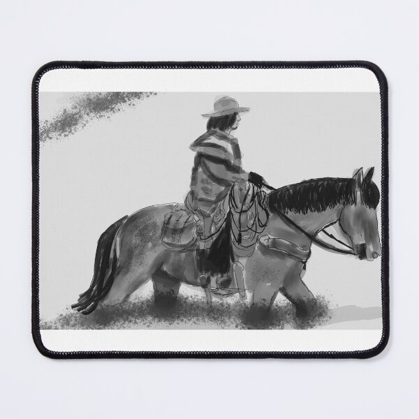 Item preview, cowboy on horse designed and sold by sssevennn.