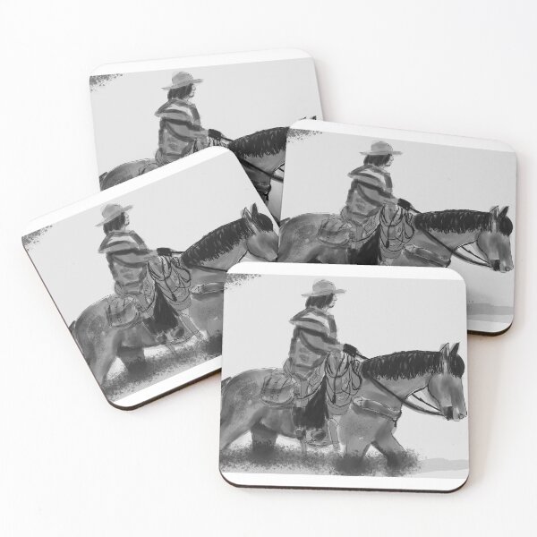 Item preview, cowboy on horse designed and sold by sssevennn.