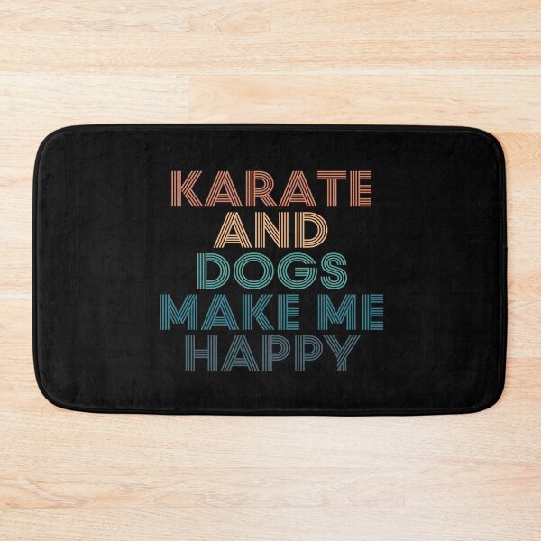 Item preview, Karate And Dogs Make Me Happy- Gift for Karate & Dogs Fans designed and sold by kindxinn.