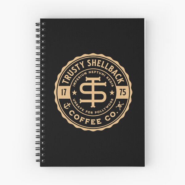 Item preview, Trusty Shellback Coffee Co. Design for Shellback Sailors designed and sold by hobrath.