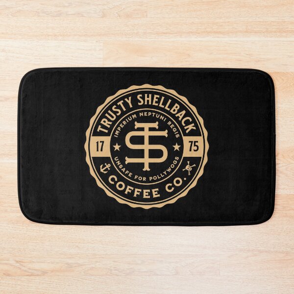 Item preview, Trusty Shellback Coffee Co. Design for Shellback Sailors designed and sold by hobrath.
