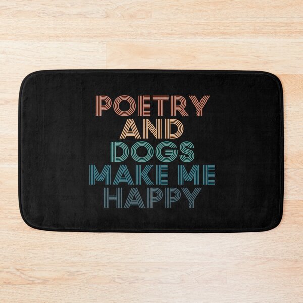 Item preview, Poetry And Dogs Make Me Happy- Gift for Poetry & Dogs Fans designed and sold by kindxinn.