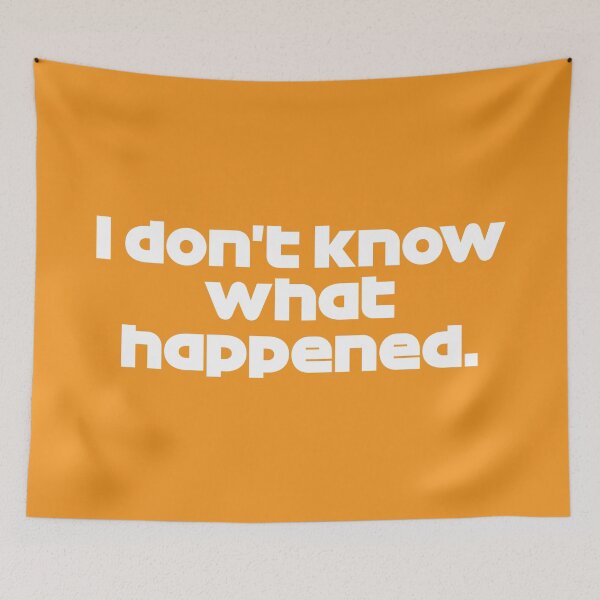 Item preview, NOR. I Don't Know What Happened - Best Team Radio Miami GP 2022 Season (White/Orange BG) designed and sold by FilipeFerreira.