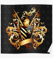 Medieval Coat of Arms Poster