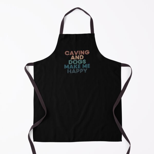 Item preview, Caving And Dogs Make Me Happy- Gift for Caving & Dogs Fans designed and sold by kindxinn.