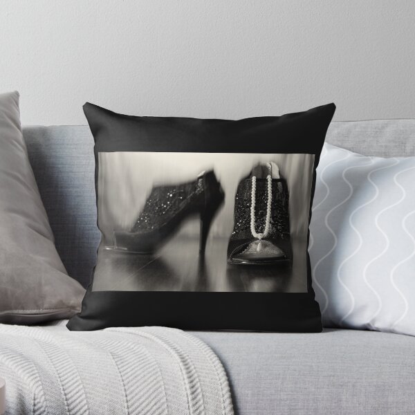 Shoe Bling Throw Pillow