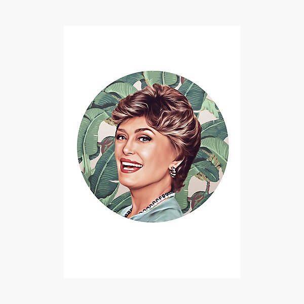 Item preview, Golden Girls Wallpaper Blanche Devereaux designed and sold by VeryEnglishGent.