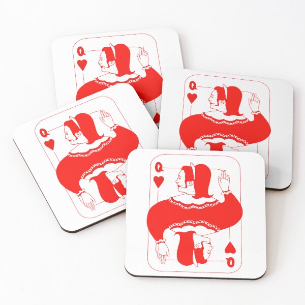 Item preview, Queen Card (Red) designed and sold by http-camilledg.