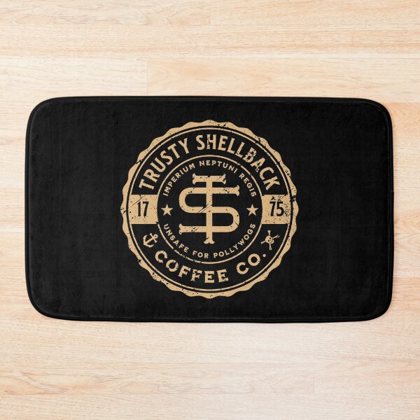 Item preview, Vintage Distressed Trusty Shellback Coffee Co. Design for Shellback Sailors designed and sold by hobrath.