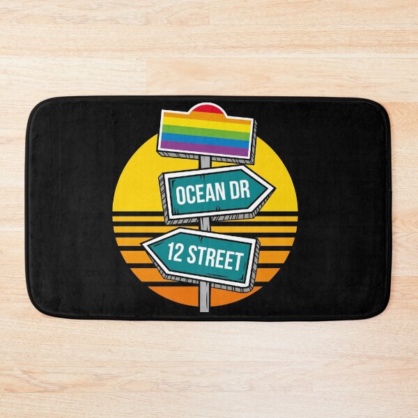 Item preview, LGBTQ miami beach 12 street designed and sold by retrippy.