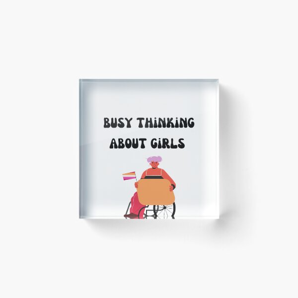 Item preview, Busy Thinking About Girls  designed and sold by Lilac225769.