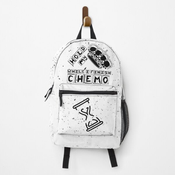 Item preview, Hold My Crown While I Finish My Chemo Black White designed and sold by therkmr.