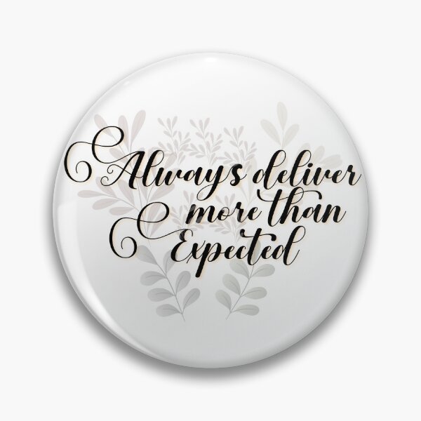 Item preview, always deliver more than expected designed and sold by Mychap.