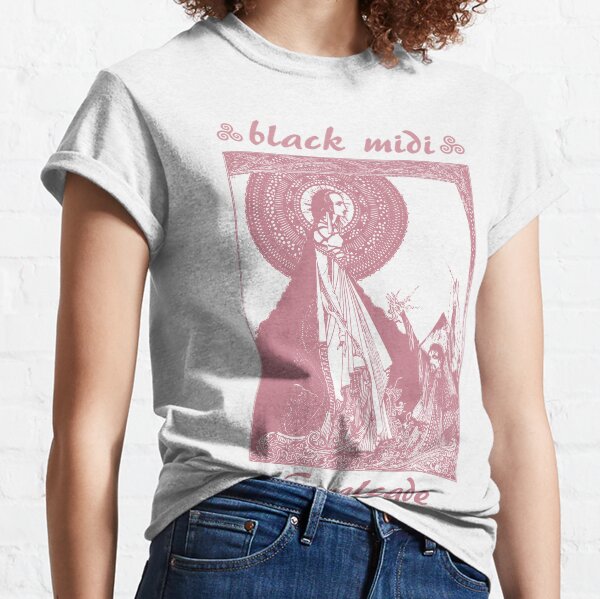 Black Midi Cavalcade Classic T-Shirt