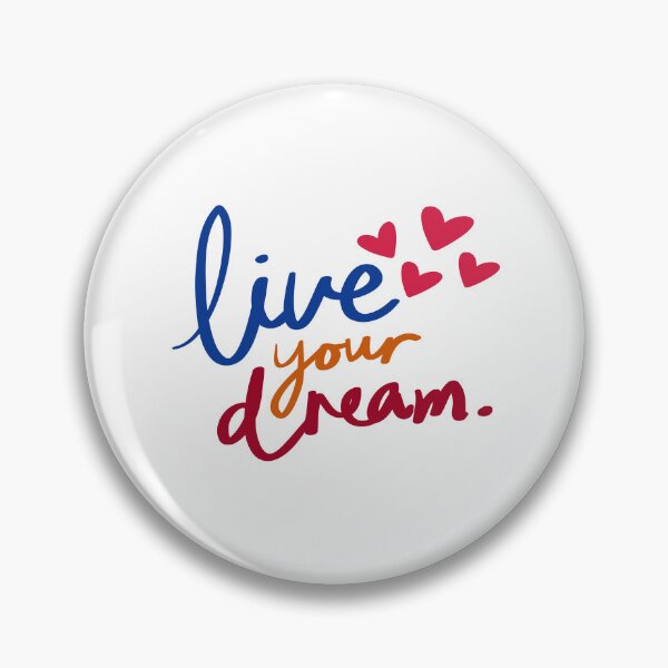 Item preview, Live your dream- quote designed and sold by PraArts2002.
