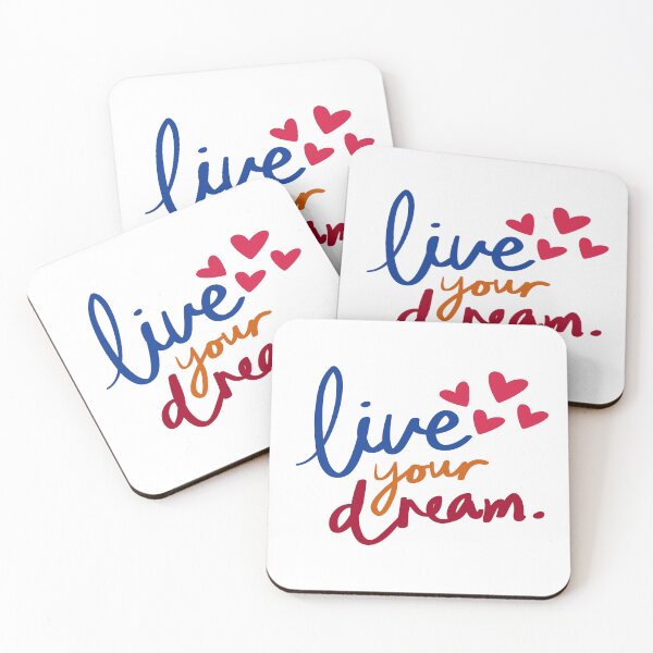 Item preview, Live your dream- quote designed and sold by PraArts2002.