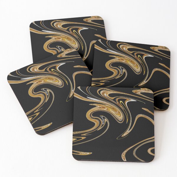 Item preview, Black And Gold Marble designed and sold by MarBea.