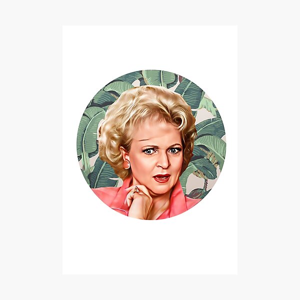 Item preview, The Golden Girls Wallpaper Rose Nyland Betty White designed and sold by VeryEnglishGent.