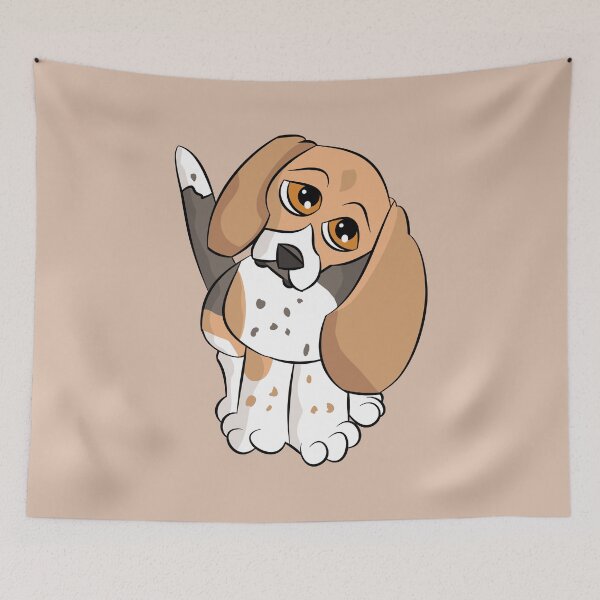 Item preview, Beagle Head Tilt designed and sold by tryinart.