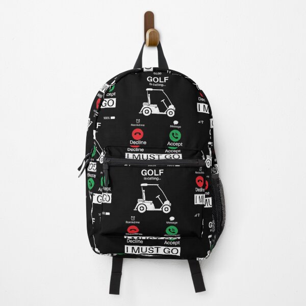 Item preview, Golf Is Calling I Must Go: Vintage Funny Golf Cart Golfer Golfing designed and sold by Adexyl.