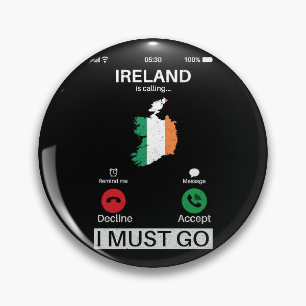 Item preview, Ireland Is Calling I Must Go: Ireland Home Calling - Vintage Flag Irish Pride Vacation designed and sold by Adexyl.