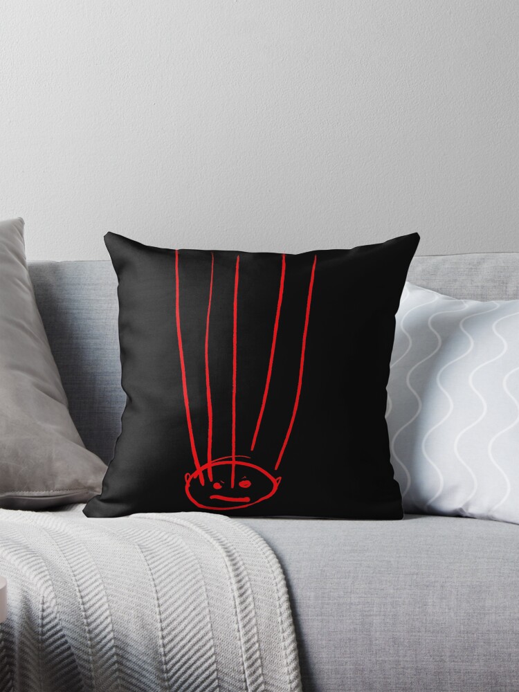 Thumbnail 1 of 4, Pillow, Simple, Screw You designed and sold by savolai.