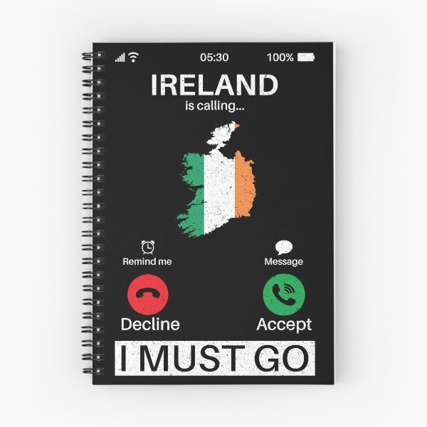 Item preview, Ireland Is Calling I Must Go: Ireland Home Calling - Vintage Flag Irish Pride Vacation designed and sold by Adexyl.