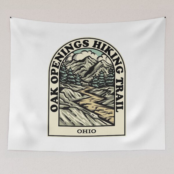 Item preview, Oak Openings Hiking Trail Ohio hiking backpacking trail designed and sold by HalpinDesign.