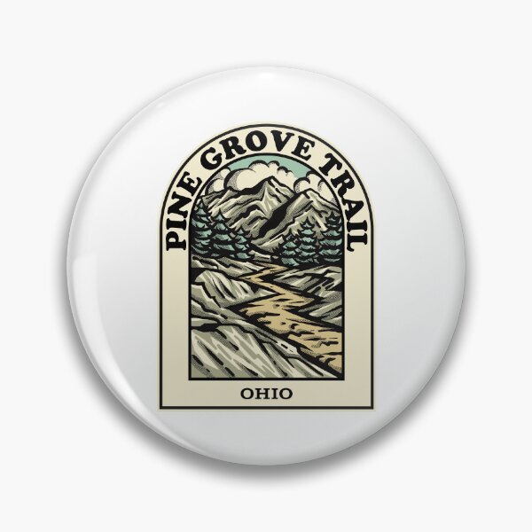 Item preview, Pine Grove Trail Ohio hiking backpacking trail designed and sold by HalpinDesign.