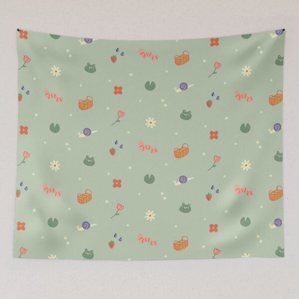 Item preview, A Very Cottage Core Summer Pattern designed and sold by MissCassieBee.