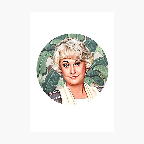 Item preview, The Golden Girls Wallpaper Dorothy Zbornak Bea Arthur designed and sold by VeryEnglishGent.